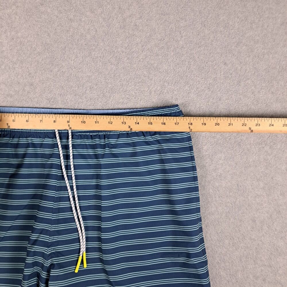 Bonobos Swim Shorts Mens 34 Striped Trunks Beach Board Shorts 9” Inch Blue - Picture 6 of 8